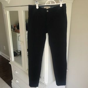 Joie “Trouser Skinny” Navy Blue Skinny Pants